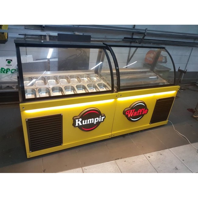 Waffle Kumpir Dolabı  